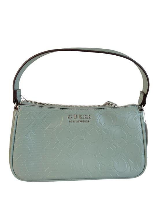 BOLSA DE MANO AZUL GUESS